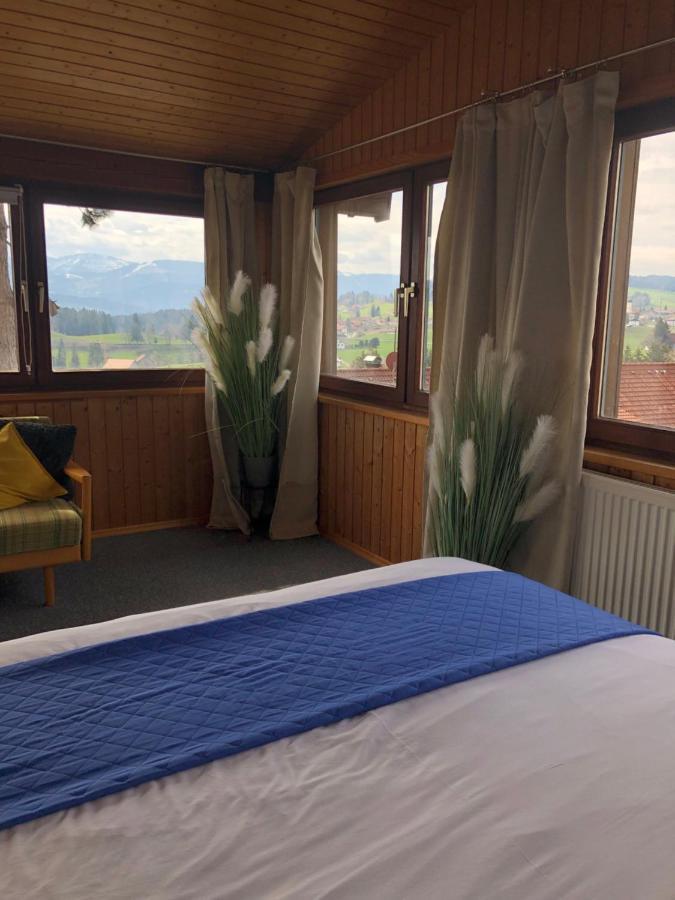 Panoramaapart - Alpzeit Im Westallgaeu Oberreute Exterior foto